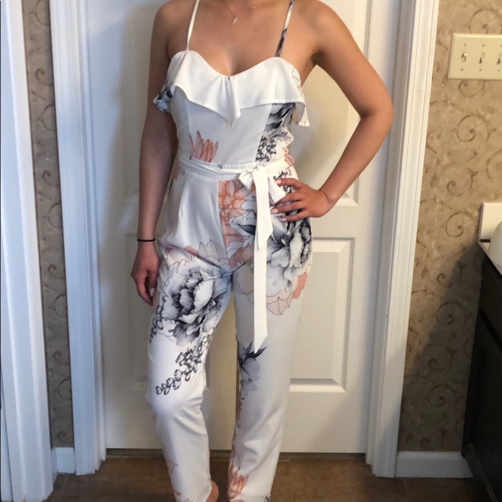 Floral Jumpsuit
